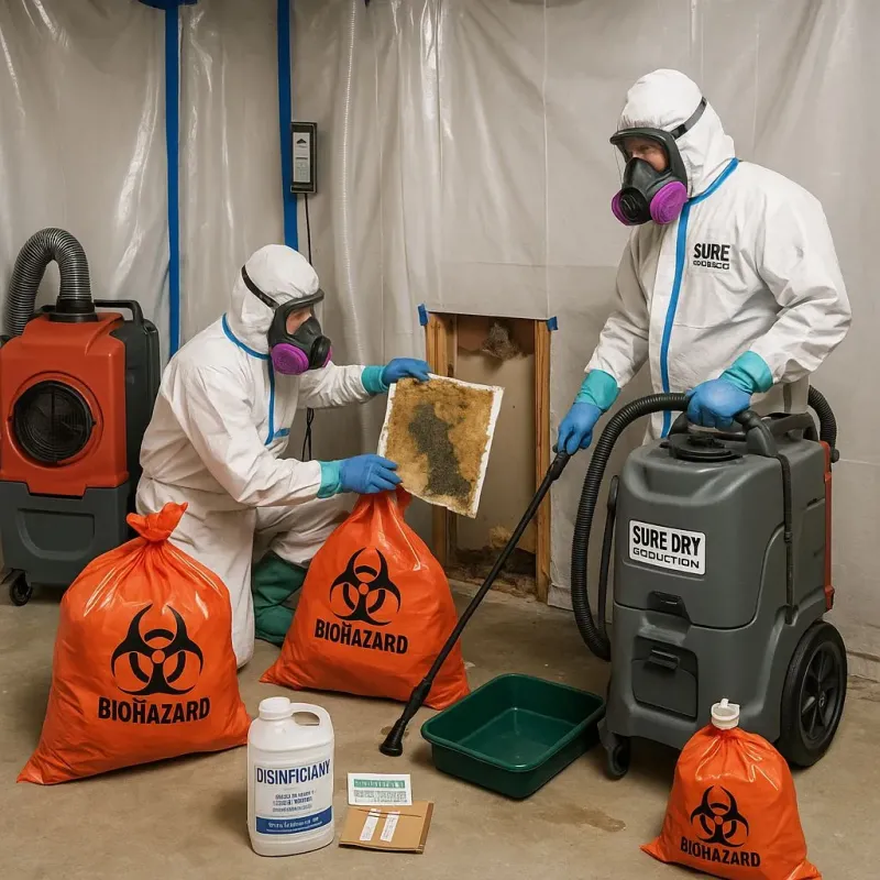 Contaminated Water Handling Protocols process in Mariposa, CA